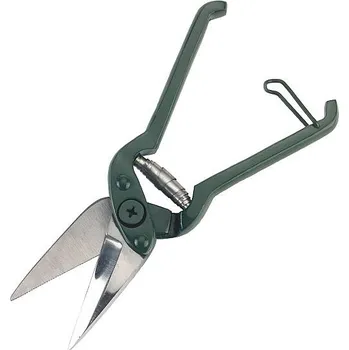 Nůžky na paznehty pro ovce - STANDARD zelené, zubaté ostří