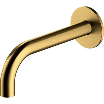 Vodovodní baterie Omnires Y WDYGLB Nástěnný vanový výtok, kartáčovaná zlatá