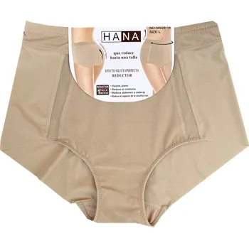 Dámské stahovací prádlo PeSaiL Dámské bezešvé stahovací kalhotky Hana Barva: Béžová, Velikost: L
