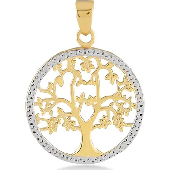 Přívěsek Lillian Vassago Přívěsek Strom života v kombinovaném zlatě LLV06-GP212YW