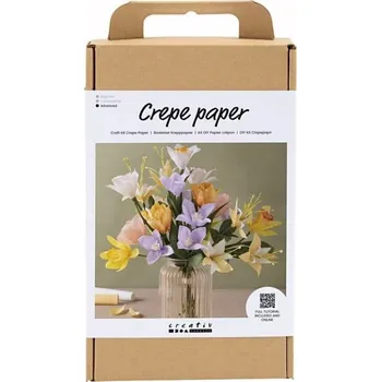 kreativní sada creativ company Kreativní sada kytice z krepového papíru crepe paper
