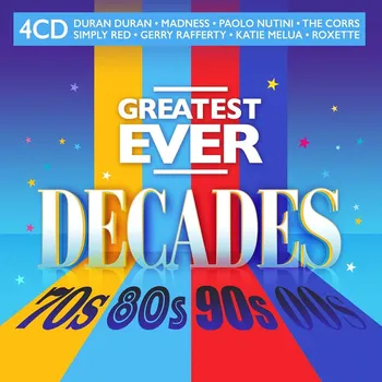 Zahraniční hudba Kompilace - Greatest ever decades-70s-80s-90s-00s, 4CD, 2021