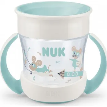 Kojenecká láhev NUK Mini Magic Cup - Zelená