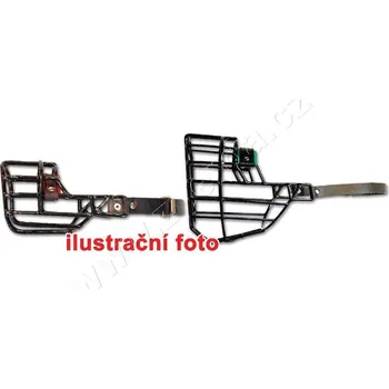 Náhubek pro psa Náhubek černý pogum./novofundlanský,bernardýn pes