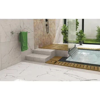 Dlažba Cerrol Marbella blanco 60x60x0,9 rekt. mat PEI IV, dlažba mraz.