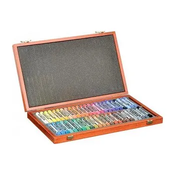 Luxusní sada pastelů Toison d'or 48ks v dřevěné kazetě (Luxusní sada pastelů Toison d'or 48ks v dřevěné kazetě)