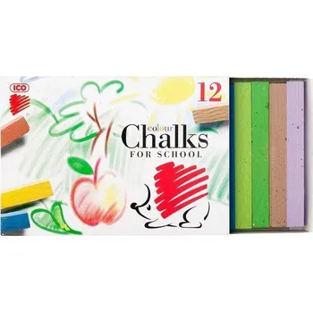 Kresba Pastelové Pastelky Ico 12 ks