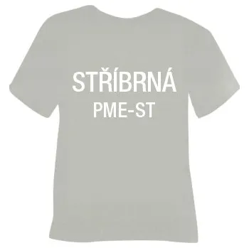 Řezačka papíru Metalická hladká nažehlovací fólie POLI-TAPE Craft - sříbrná