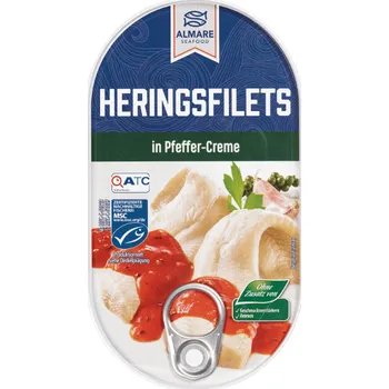 ALMARE filety ze sledě v pepřové omáčce 200g