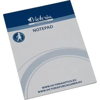 Blok Poznámkový blok, A5, linkovaný, 50 stránek, VICTORIA