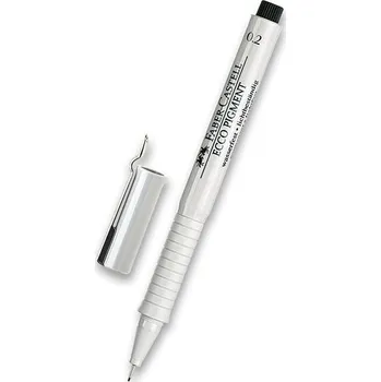 Popisovač Faber-Castell Ecco Pigment 0,2 mm, černý