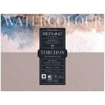 Blok Fabriano Torchon 23x30,5cm 300g blok pro akvarel (Fabriano Torchon 23x30,5cm 300g blok pro akvarel)
