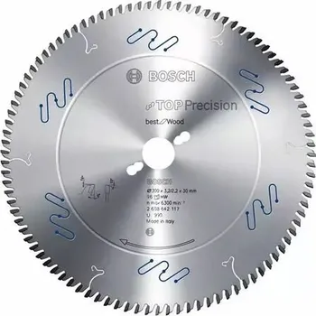 Pilový kotouč Pilový kotouč do okružních pil Top Precision Best for Wood BOSCH 2608642123