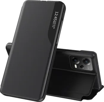 Pouzdro na mobilní telefon MG Eco Leather View pro Xiaomi Redmi Note 12 Pro Plus černé