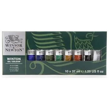 Olejová barva Sada olejových barev Winton 10x37ml (Sada olejových barev Winton 10x37ml)
