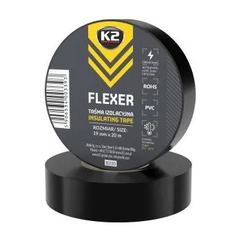 Lepicí páska K2 FLEXER 19mm x 20m, 1ks - Izolační páska