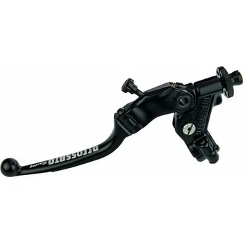 ACCOSSATO Italy Spojková sestava ACCOSSATO s kloubovou páčkou s otvorem pro spínač Rozteč spojkové páčky: 29 mm, Barva spojkové páčky: černá