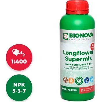 Hnojivo Hnojivo BioNova Longflower Supermix Objem: 1l