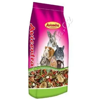Krmivo pro hlodavce Avicentra malý hlodavec delux 12,5kg
