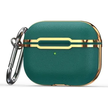 Příslušenství pro sluchátka Luxusní ochranné pouzdro pro Apple AirPods Pro (2.generace) - tmavě zelené