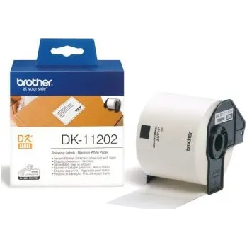 Kotouček do pokladny a tiskárny štítků DK-11202 (papírové / poštovní štítky - 300 ks)