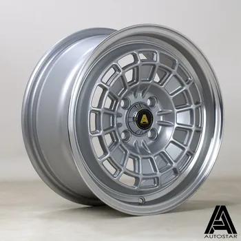 Alu kolo Disk Autostar Roulette 15X7 4X100 67,1 ET40, Silver