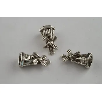 Korálek Nebižuterní Kov 390 (18x10 mm)