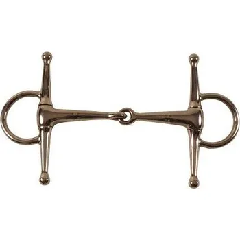 Udidlo pro koně Umbria Equitazione Udidlo roubíkové jednou lomené Umbria Equitazione, krátké, 14 mm 13,5 cm