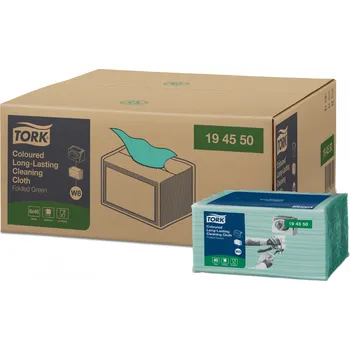 TORK 194550 – barevný program – netkaná textilie W8, zelená, 8 x 40 ks - Karton