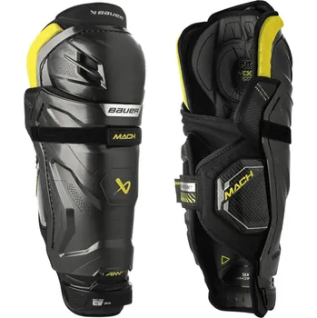 Hokejový chránič holeně Holeně Bauer S23 SUPREME MACH Shin Guard Senior Velikost: 16"