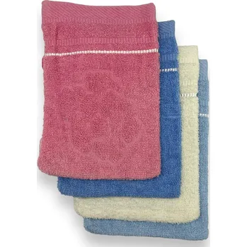 Fashion Koupelnové žínky vícebarevné Barva: Růžová