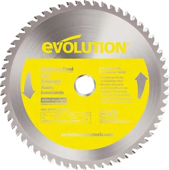 Řezný kotouč Pilový kotouč na nerez EVOLUTION - 230x25,4x1,8mm (60z)