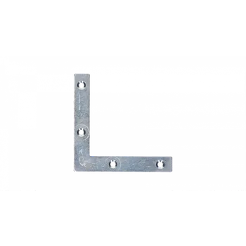 Tesařské kování Rohovník 75x75x12mm, 2,0mm pozink, počet 4mm dier-4ks