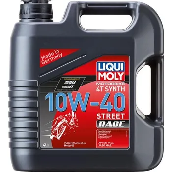 Motorový olej Liqui Moly 4T Synth 10W-40 Street Race 4L (20754)