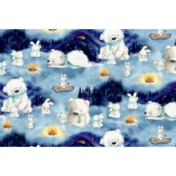 Teplákovina nepočesaná Medvídci a zajíci