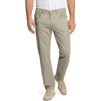 Pánské džíny PIONEER PÁNSKÉ PLÁTĚNÉ KALHOTY RANDO - SV. HNĚDÉ