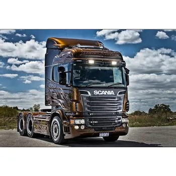 Diamantové malování Diamantové malování - Bronzový tahač č. 922