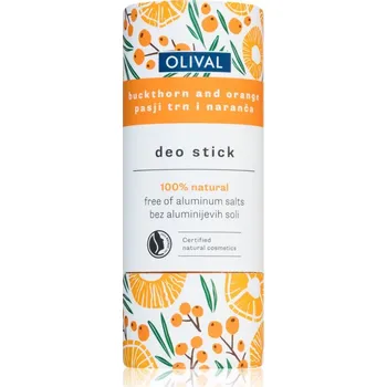 Olival Natural Buckthorn and Orange tuhý deodorant bez obsahu hliníkových solí 40 g