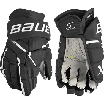 Sportovní chránič Rukavice Bauer S23 SUPREME MACH Glove INT Velikost: 12", tmavě modré