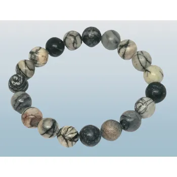 Náramek Jaspis písmenkový náramek 10mm