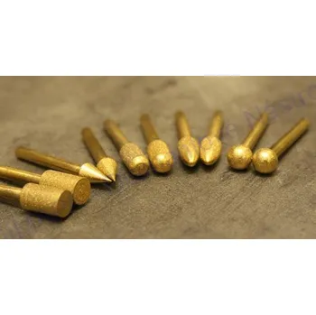 Příslušenství k frézce Diamant - TITANOVÝ rotační pilník 10ks SADA