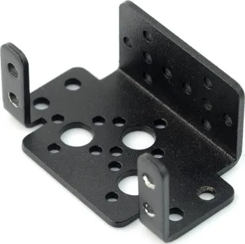 RC náhradní díl Hliníkový držák serva Feetech FK-MB-001 - černý