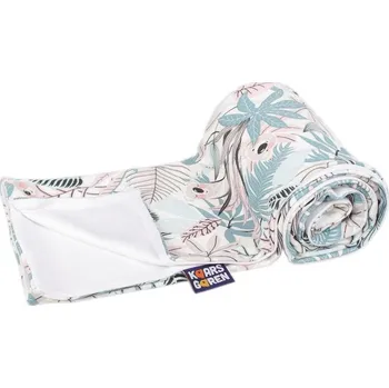 Dětská deka Kaarsgaren Oboustranná bambusová deka 100x150cm mentolová koala