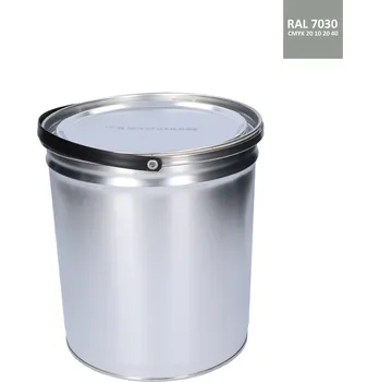 barva a nátěr na dřevo Barva antikorozní polomatná na zinek 5 kg kamenně šedá