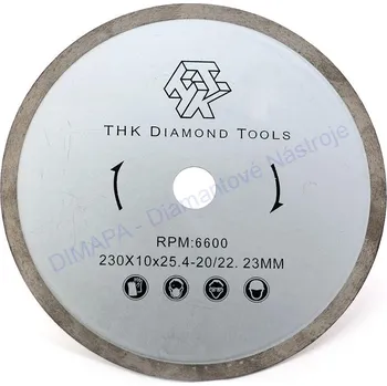 Pilový kotouč 230 mm Diamantový kotouč THK