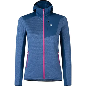 Dámská mikina Mikina Montura Thermal Grid Pro Hoody Maglia W deep blue/intense violet