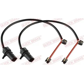 Brzdová destička Výstražný kontakt, opotřebení obložení QUICK BRAKE WS 0460 A