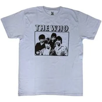 Pánské oblečení Merch The Who: The Who Unisex T-shirt: Band Photo Frame (large) L