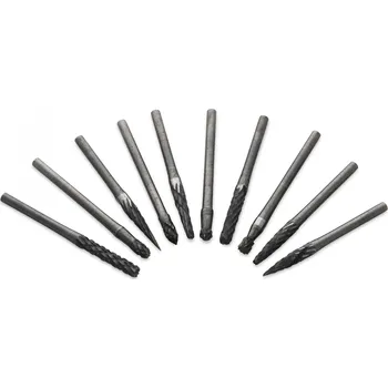 Fréza Wolfram Karbidové frézy 2,35mm sada 10ks