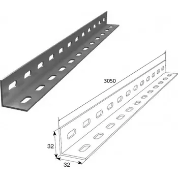 Dálkový ovladač vrat DoorHan Montážní L profil 3060mm